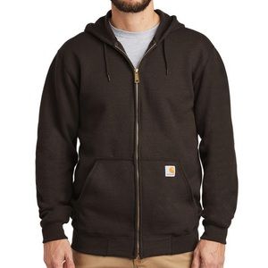 Men’s Carhartt Brown Zip Up Sweatshirt
